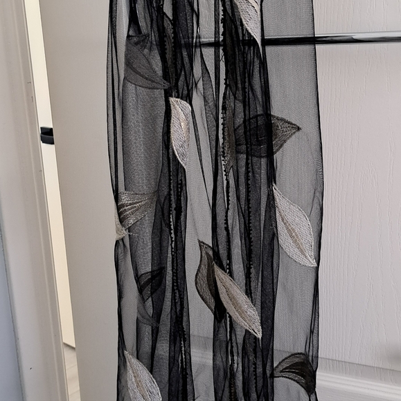 Ladies chiffon long neck scarf, - Picture 2 of 6